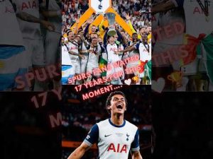 THIS GOAL ENDED SPURS’ 17-YEAR TROPHY DROUGHT! 😭🏆🏆#shorts #europaleague #tottenham #football