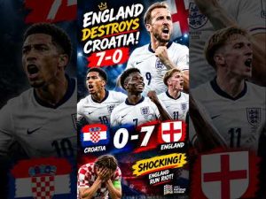 England vs Croatia 7-0 | Highlights |😱 Kane, Saka & Bellingham Run Riot! | Nations League