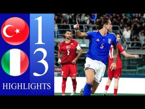 Italy vs türkiye Highlights (3-1) UEFA NATIONS LEAGUE 🇮🇹🇹🇷 Italy – türkiye