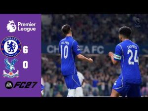Chelsea run RIOT! | Chelsea 6-0 Crystal Palace | FC27 Premier League Highlights